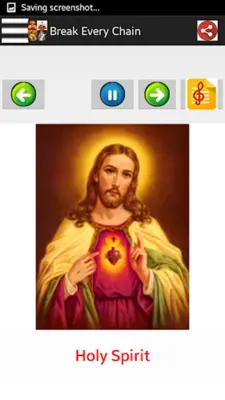 Jesus Prayers - audio & Lyrics android App screenshot 9