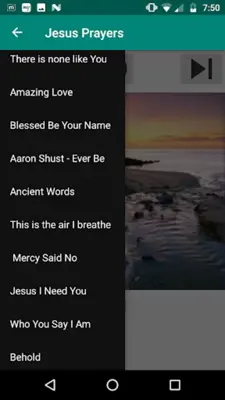 Jesus Prayers - audio & Lyrics android App screenshot 10