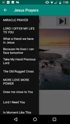 Jesus Prayers - audio & Lyrics android App screenshot 11