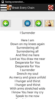 Jesus Prayers - audio & Lyrics android App screenshot 3