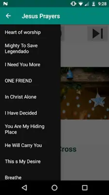 Jesus Prayers - audio & Lyrics android App screenshot 7